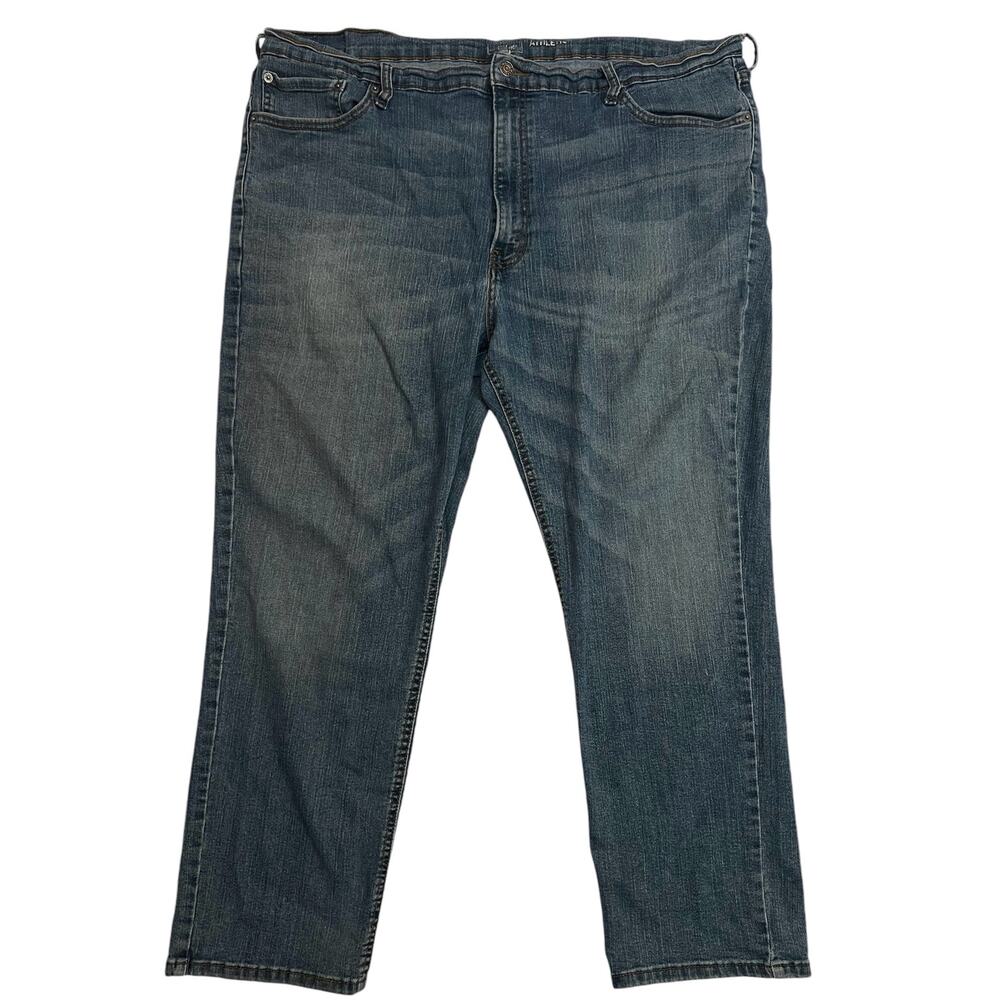 Levi Strauss Men’s Athletic Fit Jeans 44x30 - Signature Gold Label Blue Denim